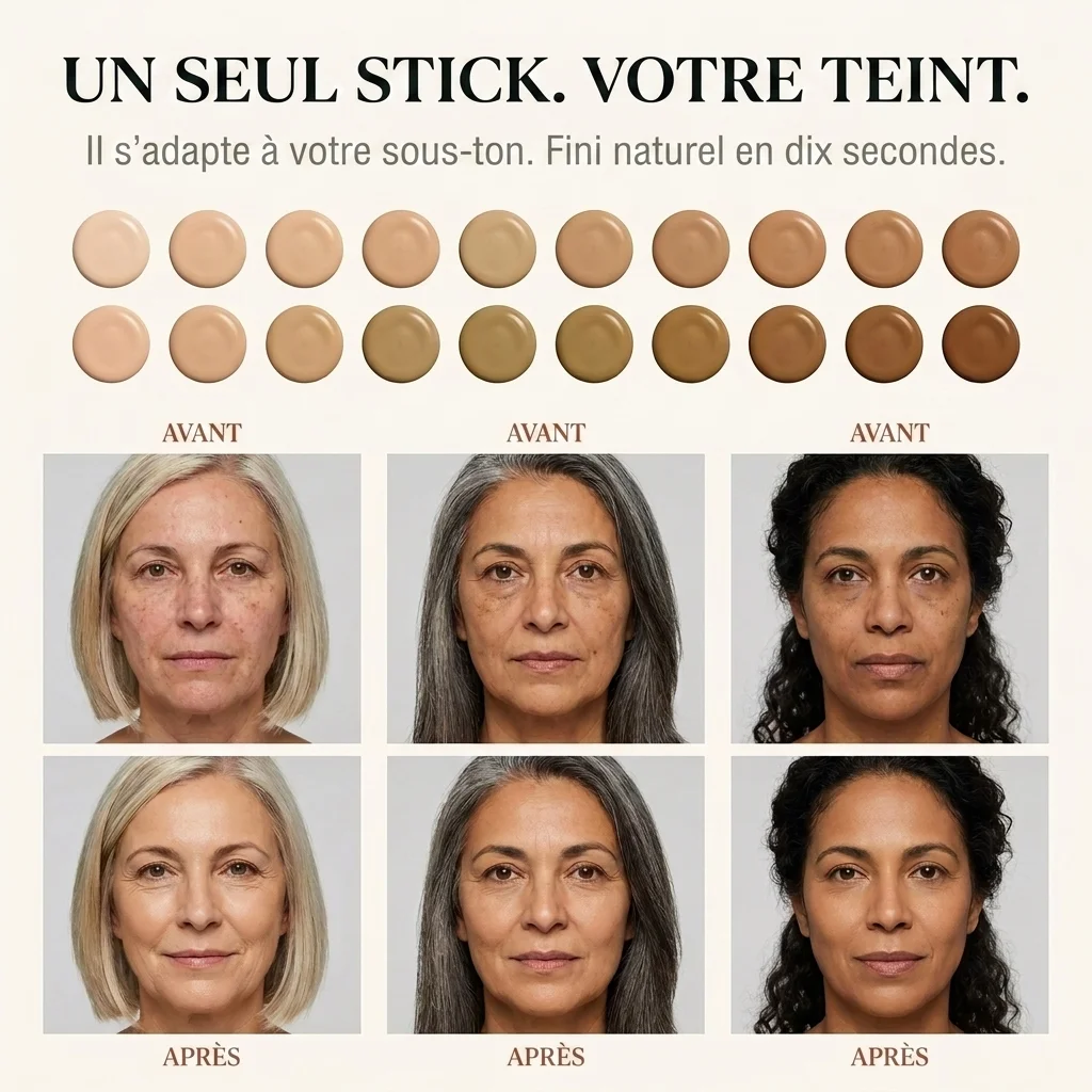 La teinte se fait toute seule
